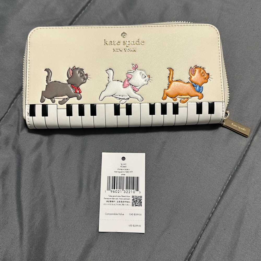 Kate Spade Aristocats Wallet